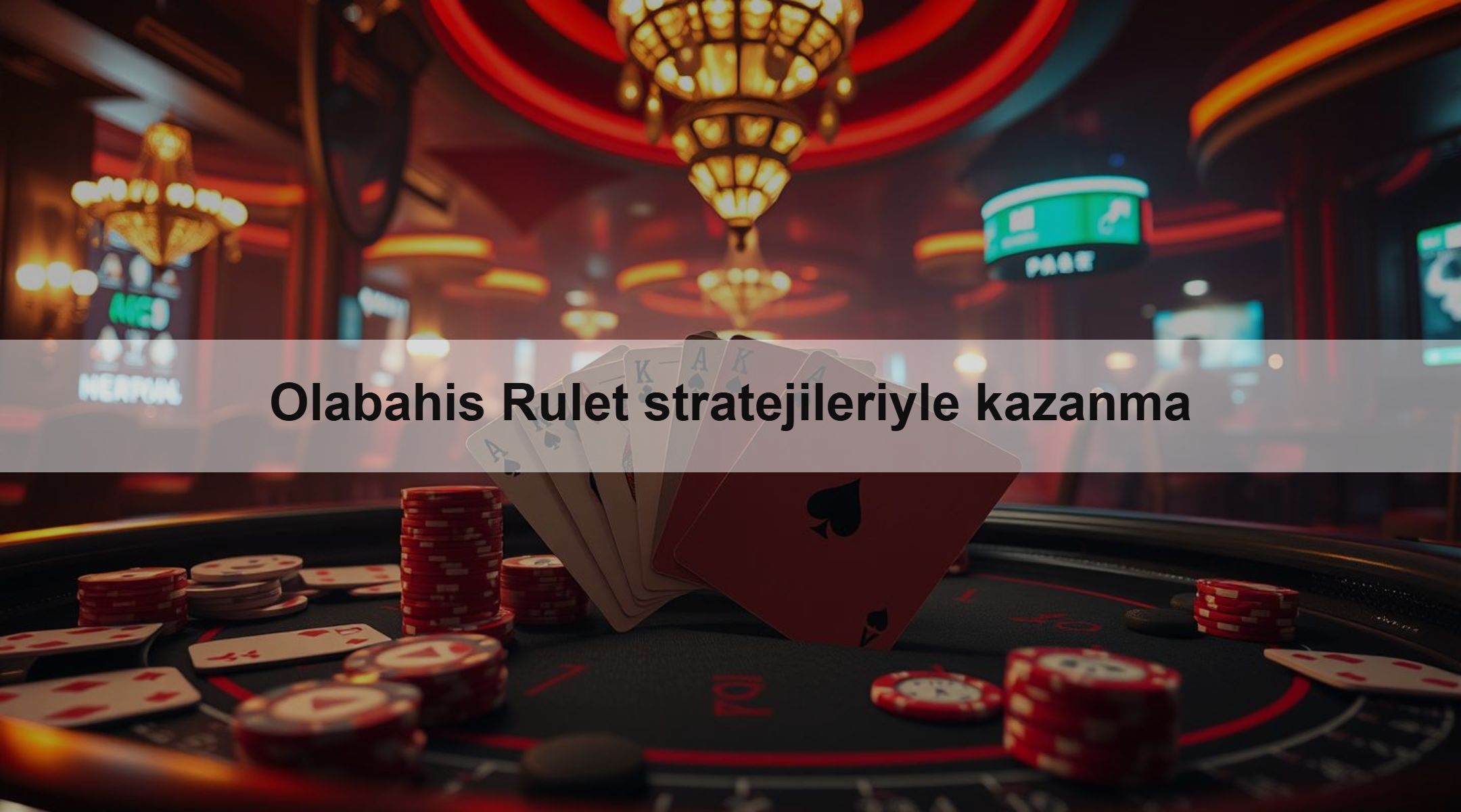 Olabahis Rulet stratejileriyle kazanma