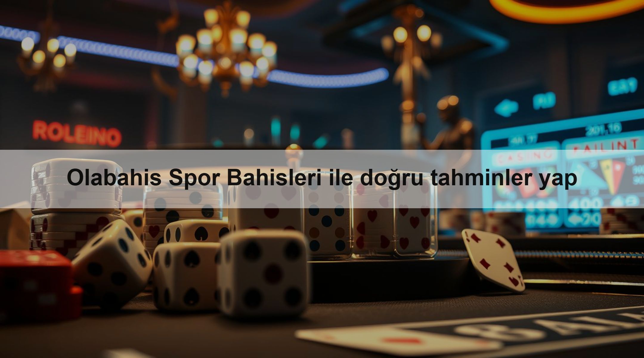 Olabahis Spor Bahisleri ile doğru tahminler yap